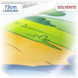 Adesivo Perfurado Adesivo Vinil Perfurado Largura 73cm 4x0 Impressão Solvente Sem acabamento 