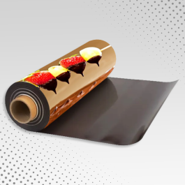 Manta magnética adesivada Manta magnética 08 Largura 60cm 4x0 Impressão UV Adesivado 