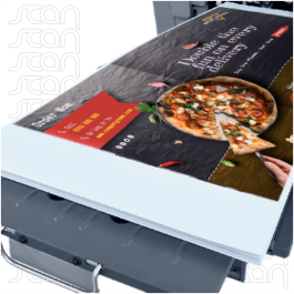 Folha Impressão Laser Papel Adesivo 31x46 4x0 cores Colacril Laminação BOPP - sem refile 