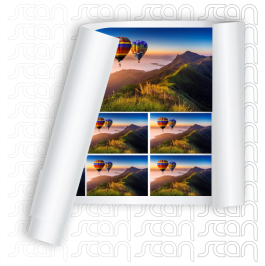 Papel Fotográfico Importado 260gr Fosco  4x0 Impressão Solvente Premium sem refile 