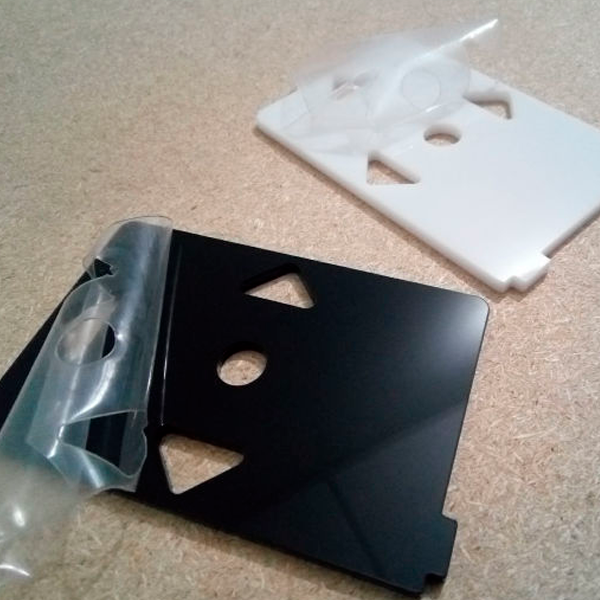 Placa Acrílico - mt linear